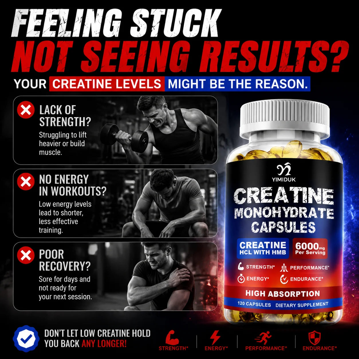 Creatine Monohydrate Capsules