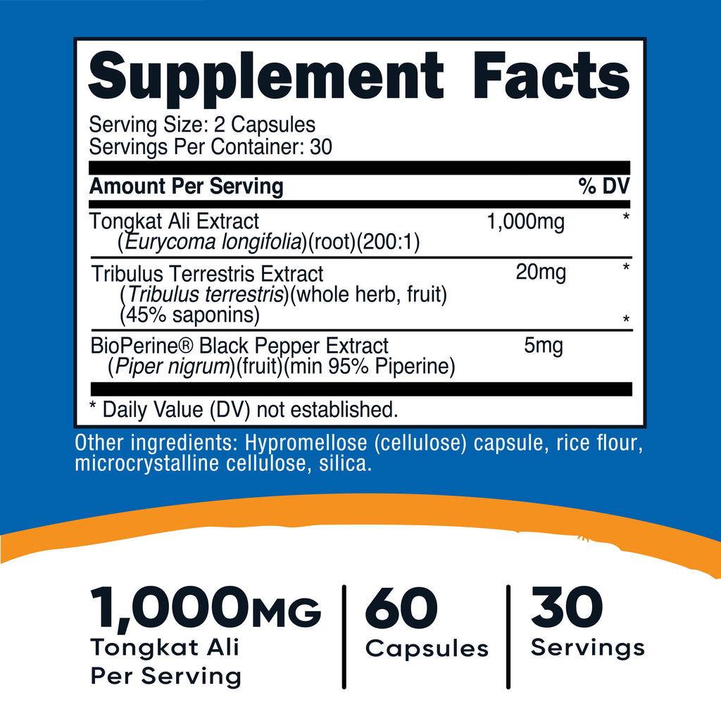 Nutricost Tongkat Ali 1,000mg